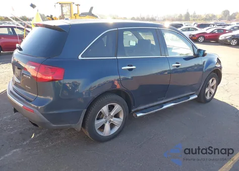 2010 Acura Mdx z USA, uszkodzony, nr VIN 2HNYD2H25AH504446